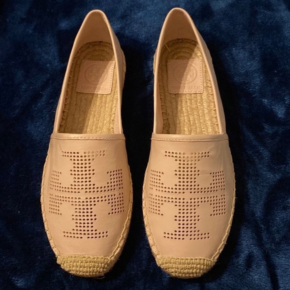 Tory Burch Ines pink nappa espadrilles - Picture 9 of 13